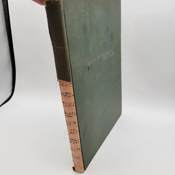 Virgil Clavier Method Book 2 Antique 1906 Hardcover Foundation Exercises Piano - Picture 3 of 16